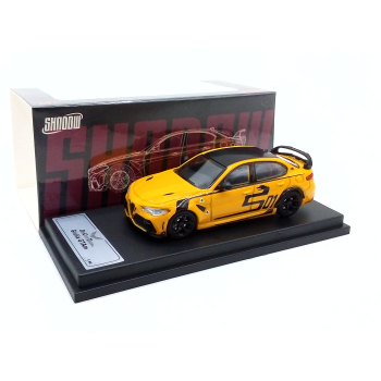 Alfa Romeo Giulia GTAm yellow - skala 1:64 - Shadow